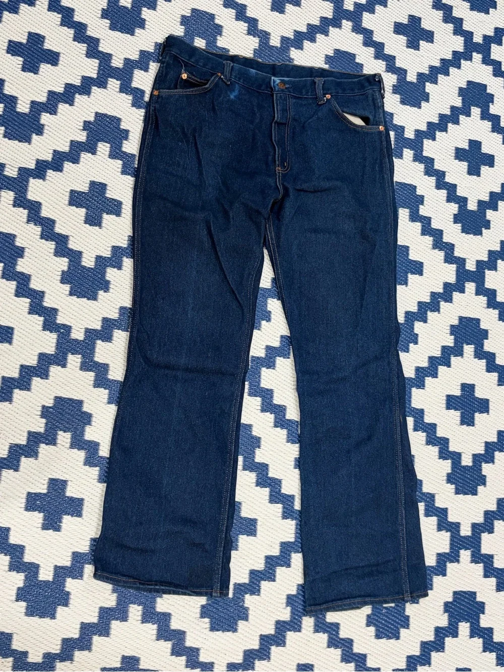 Vintage Roebucks Denim Boot Cut Jeans 38x32